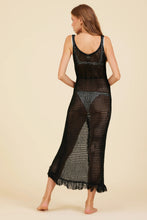 Cargar imagen en el visor de la galería, Crochet Fringe Maxi Dress