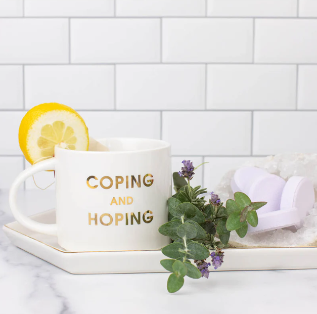 Coping and Hoping Mug