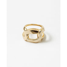 Load image into Gallery viewer, Chain Link Ring Gold