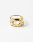 Chain Link Ring Gold