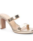 Gold Metallic Tete Heel