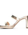 Gold Metallic Tete Heel
