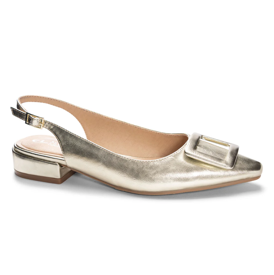 Sweetie Metallic Slingback