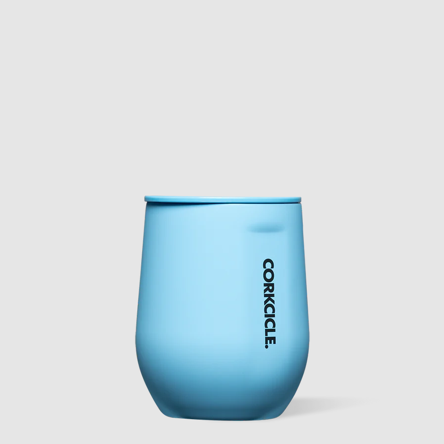 Neon Lights 12oz Stemless Santorini