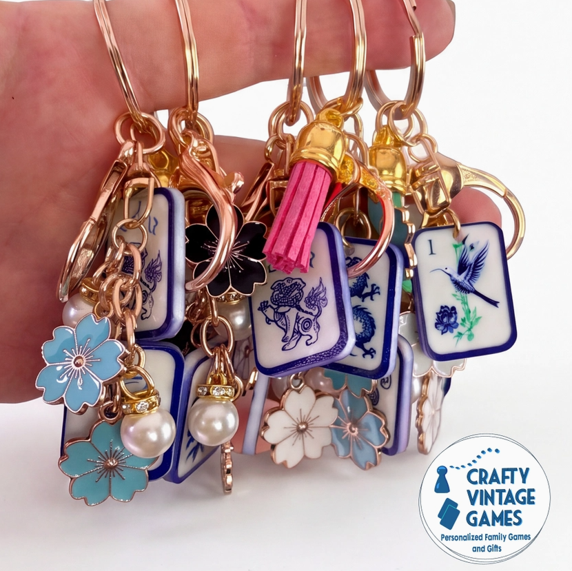 Mahjong Keychain