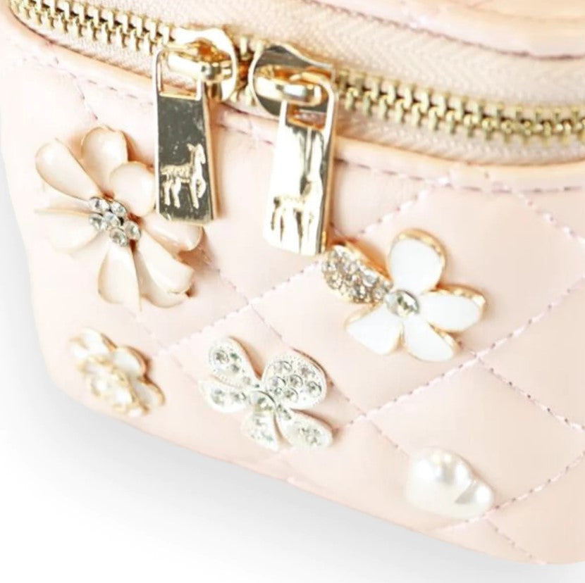 Quilted Top-Handle Bag