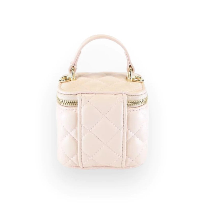 Quilted Top-Handle Bag