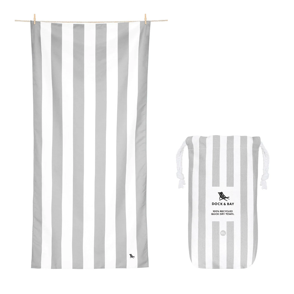 Quick Dry Towel - Grey