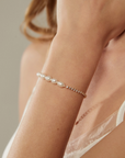 Gold Freshwater Pearl Bracelet