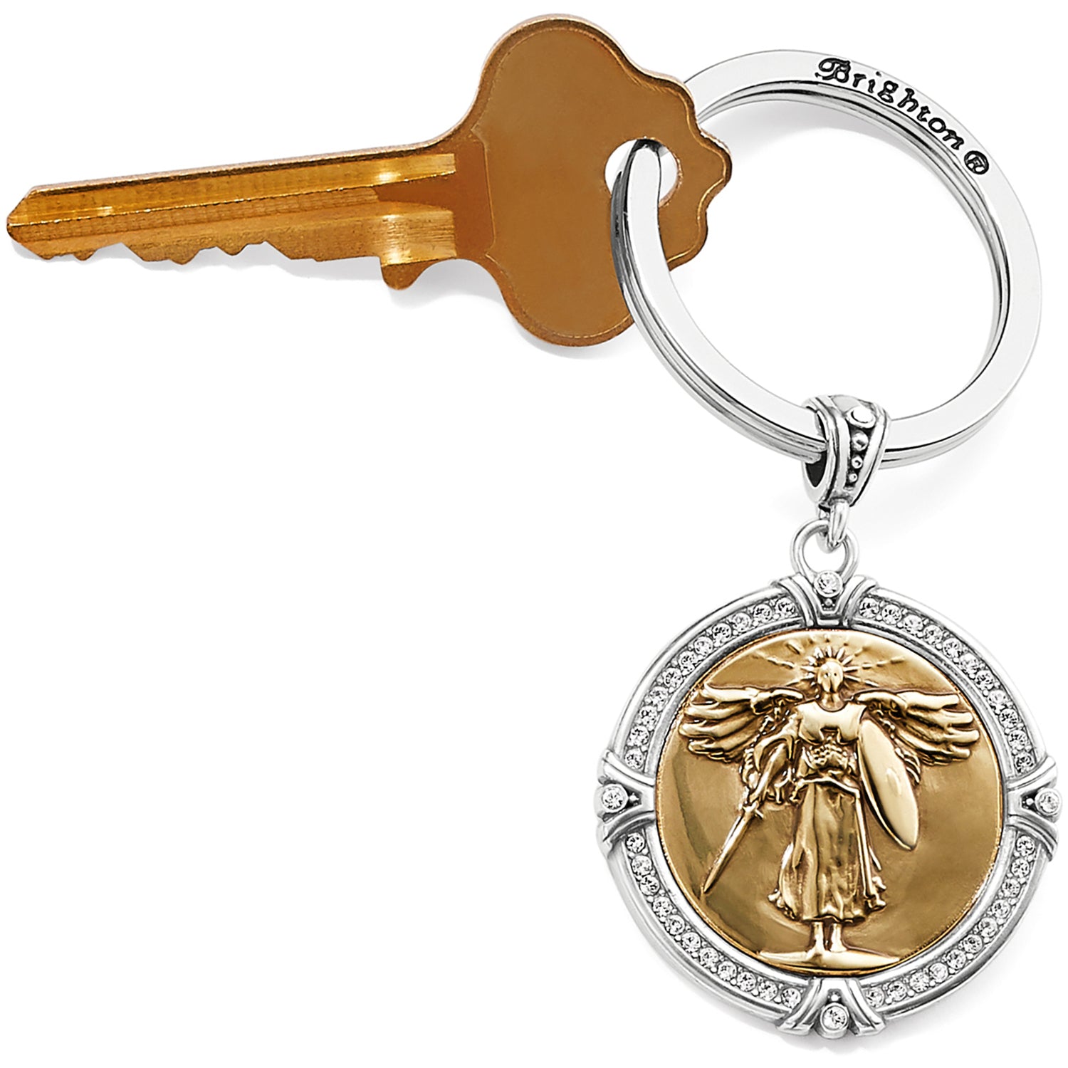 Brave Angel Keychain