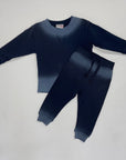 Navy Ombre Sweatsuit 12M