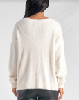 Off White Sweater Cardigan