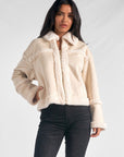 Muse Cropped Sherpa