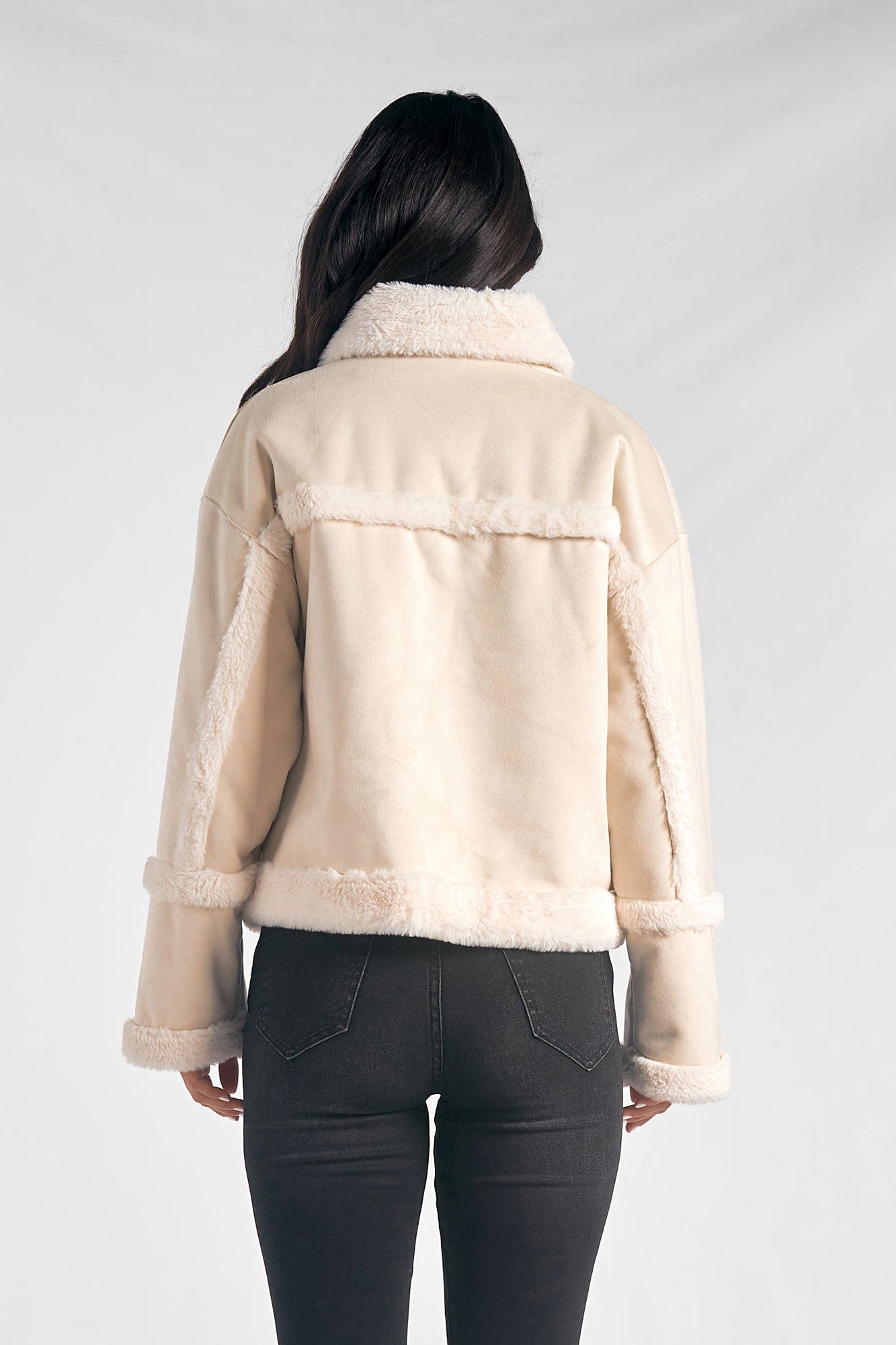 Muse Cropped Sherpa