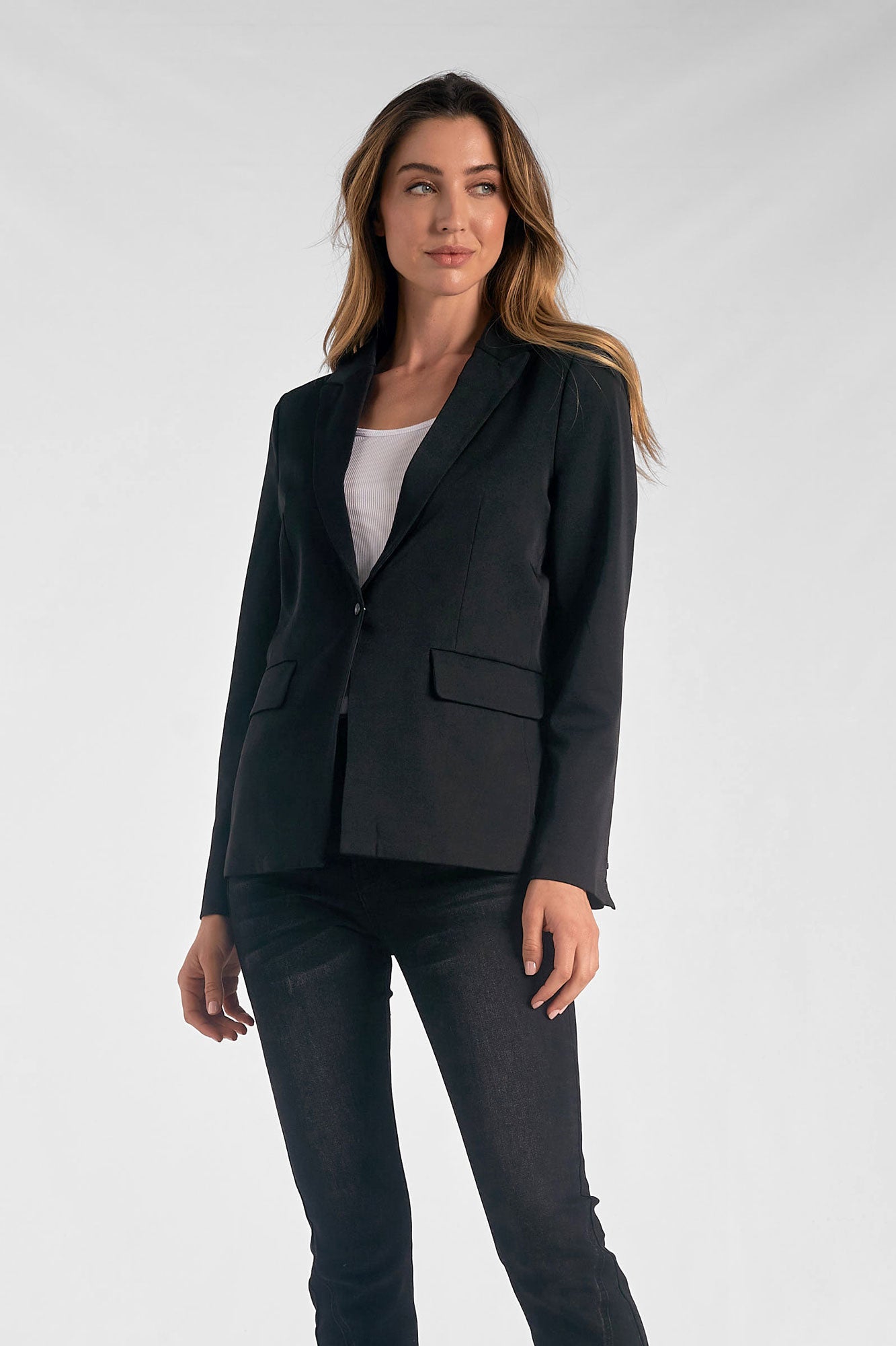 Bedazzled Smiley Blazer