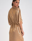 Gold Dolman Dress