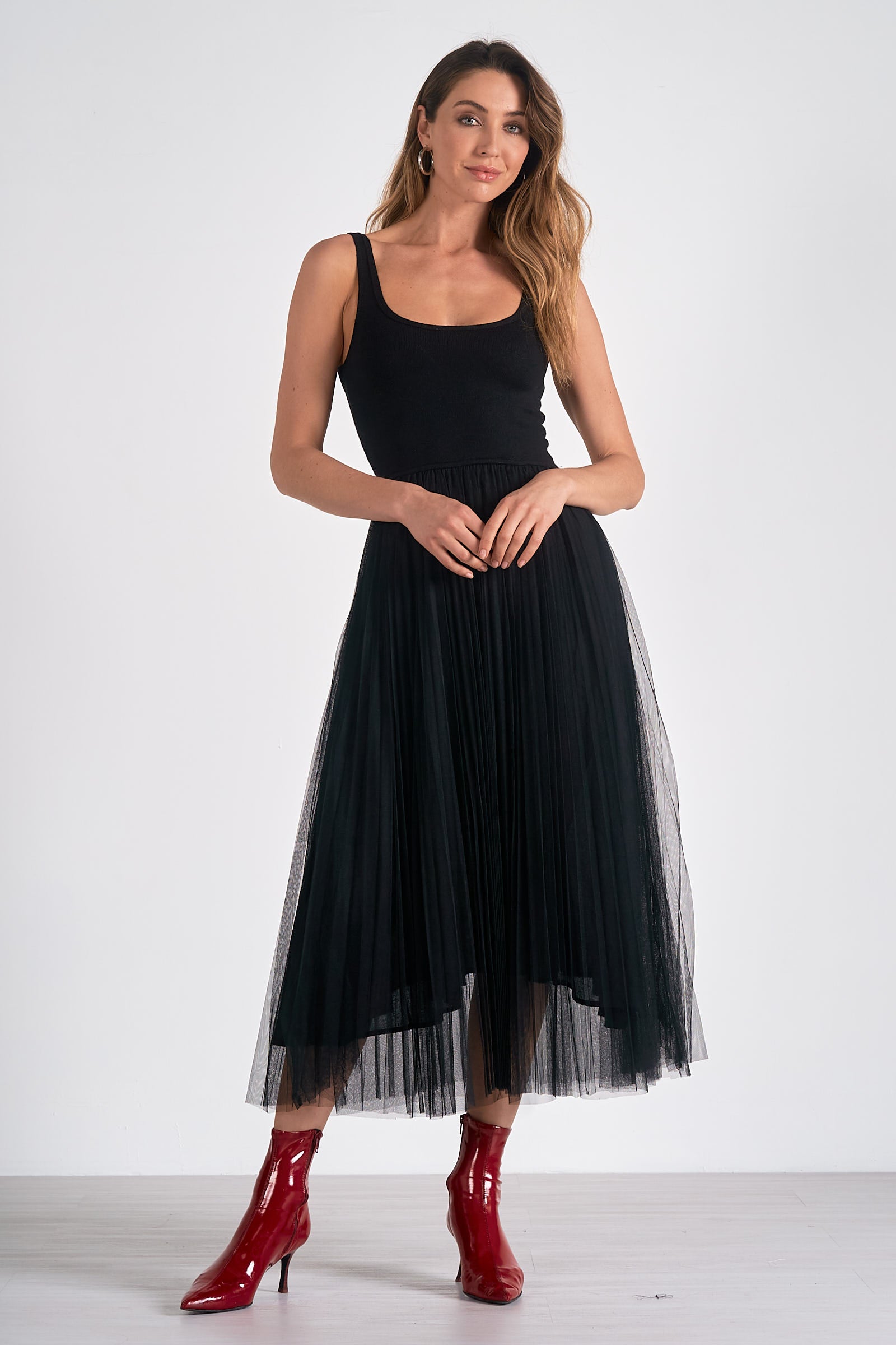 Tulle Maxi Dress