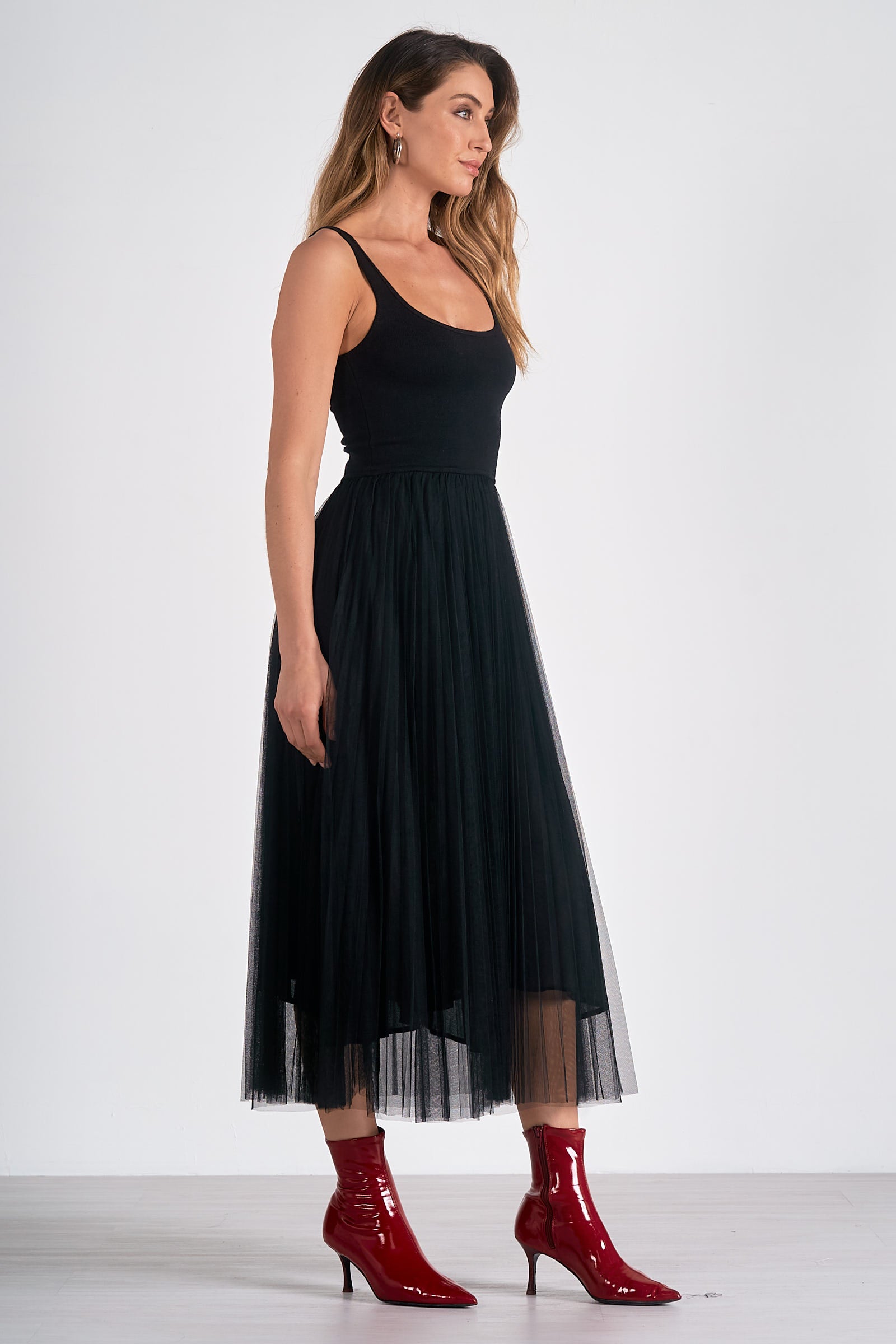 Tulle Maxi Dress