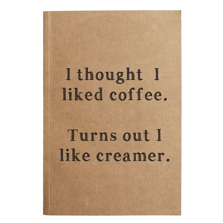 Mixed Sayings Journals Coffee Creamer