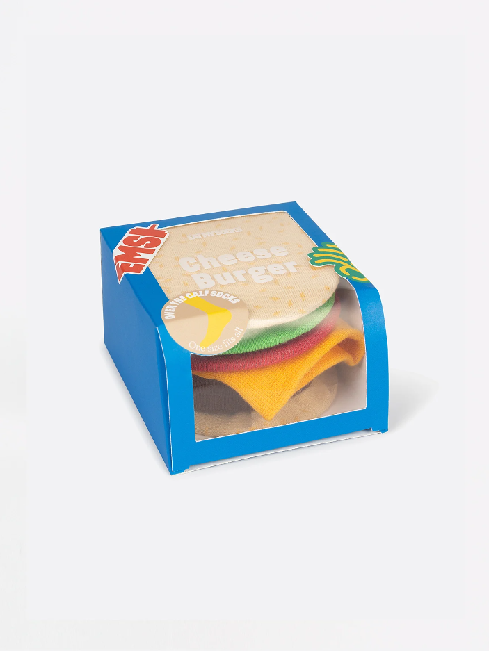 Cheeseburger Socks