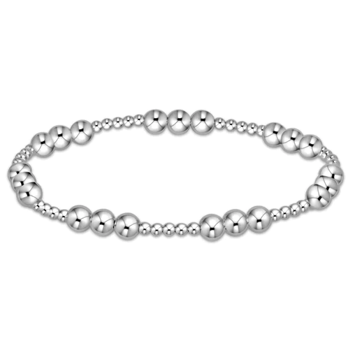 Classic Joy 5MM Bead Bracelet - Sterling