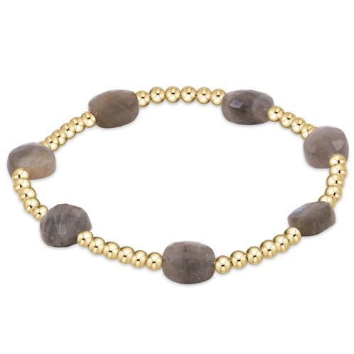 Admire Gold 3MM Bracelet - Labradorite