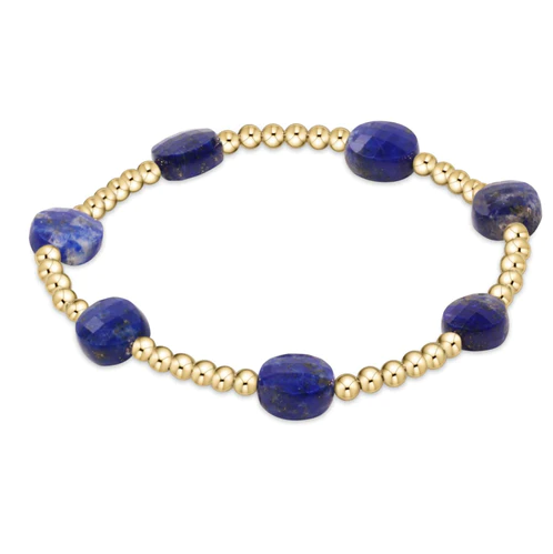 Admire 3MM Bead Bracelet - Lapis