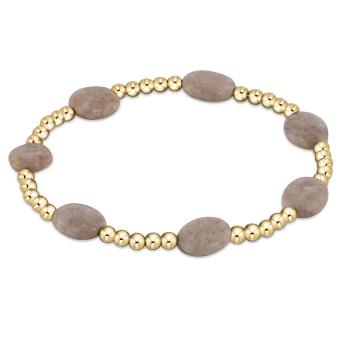 Admire Gold 3MM Bracelet - Riverstone