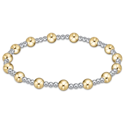 Classic Joy 5MM Bracelet - Mixed Metal