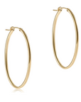 Oval Gold 2" Hoop