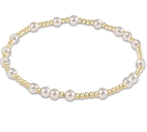EGirl Hope Unwritten 4MM Bracelet Pearl