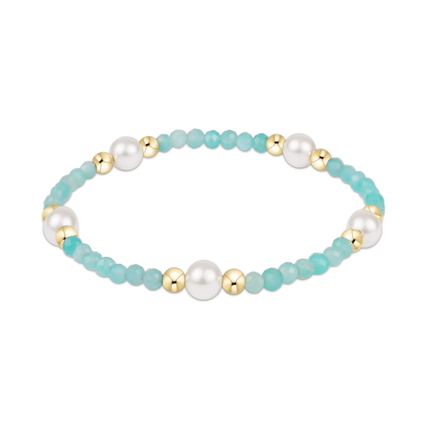 Extends Purpose Pearl 6MM Gem Bracelet