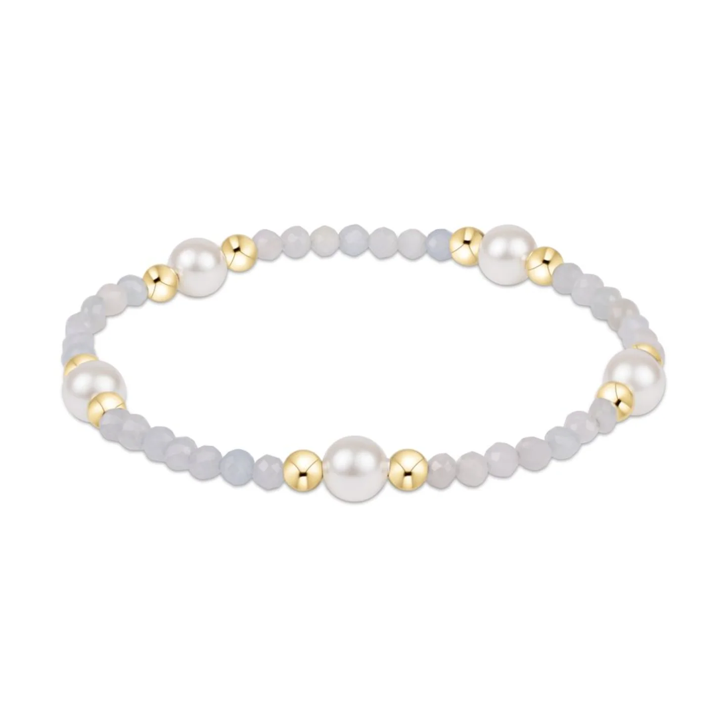 Extends Purpose Pearl 6MM Gem Bracelet