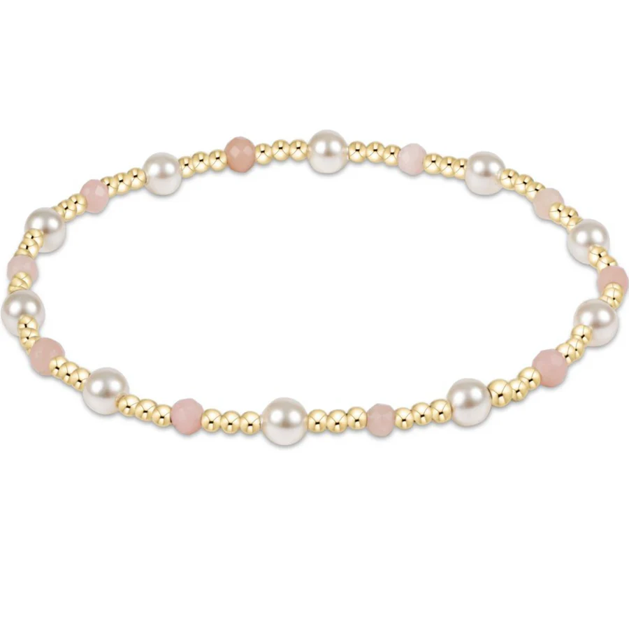 Extends Pearl Sincerity 4MM Gem Bracelet