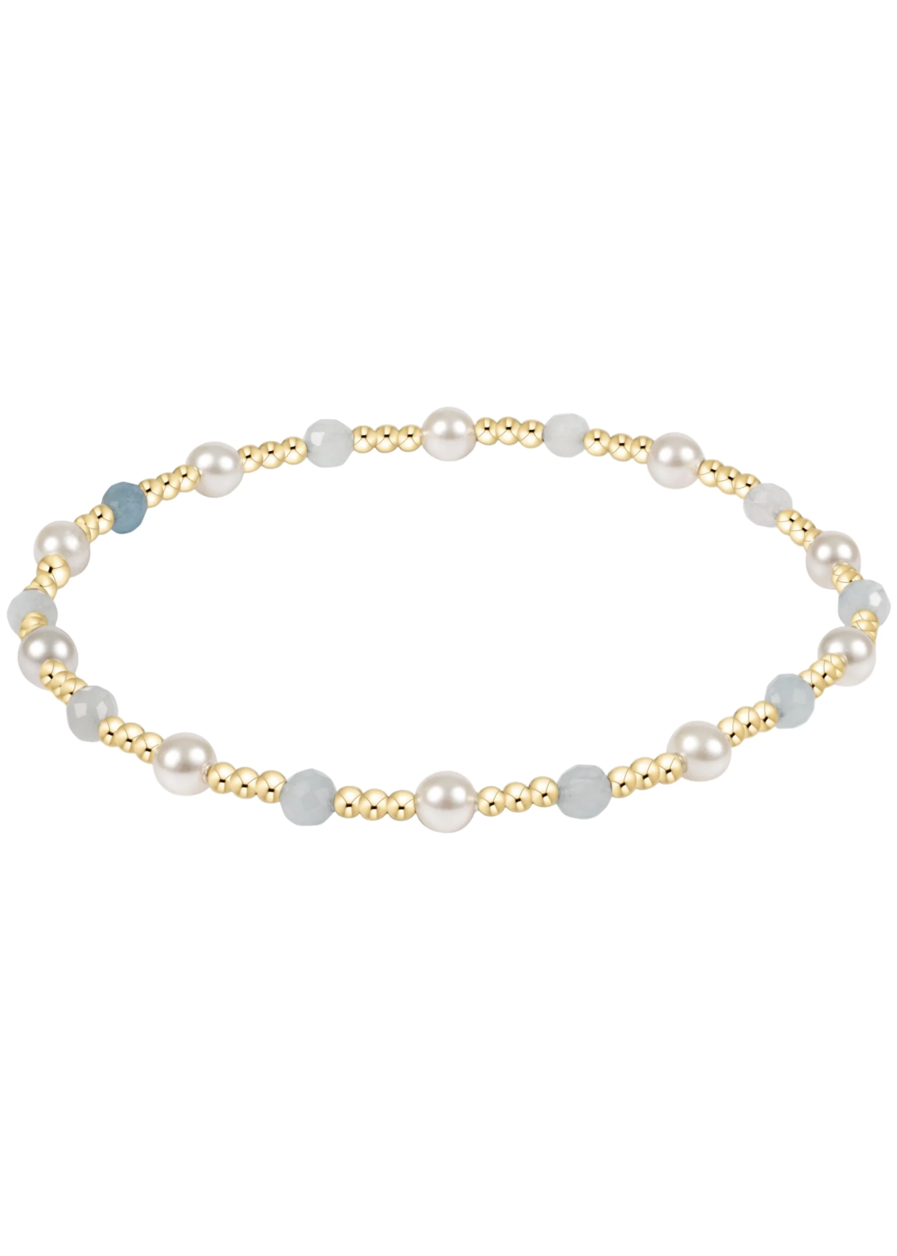 Extends Pearl Sincerity 4MM Gem Bracelet
