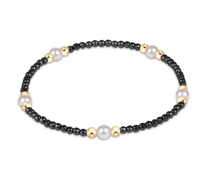 purpose pearl 4mm faceted hematite