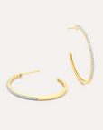 A Hoop Thing Hoop Earrings - Medium Gold