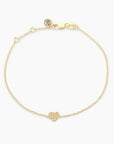 All Heart Chain Bracelet Gold