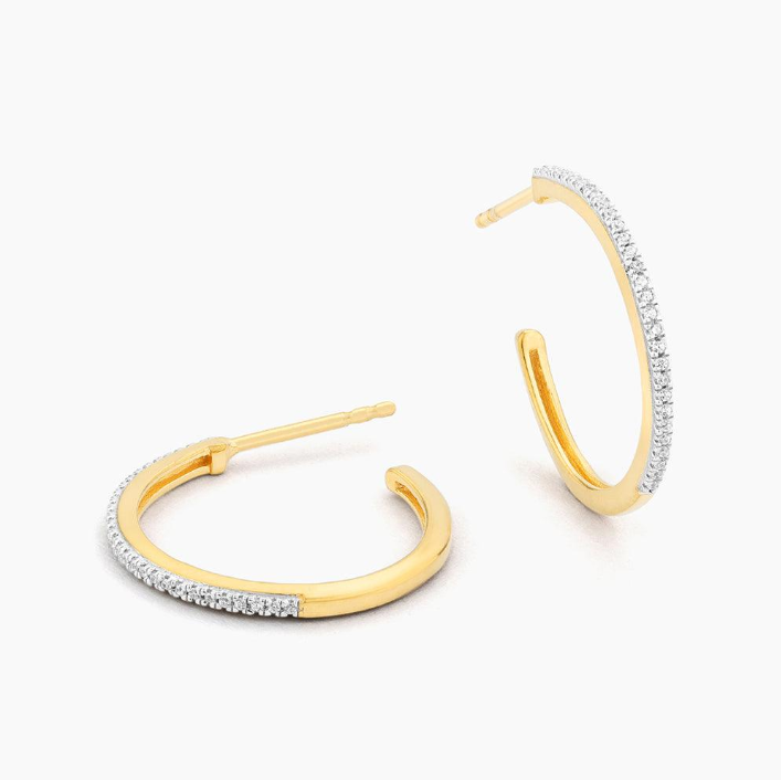 A Hoop Thing Hoop Earrings - Small Gold