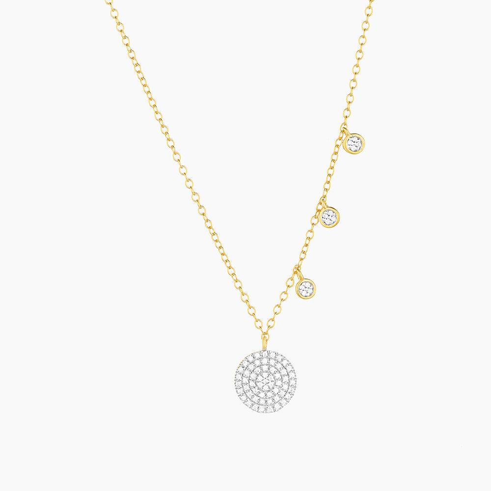 Three Plus Me Pendant Necklaces - Gold