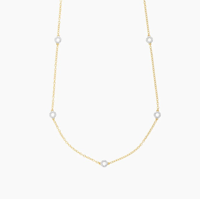 Circle Station Chain Gold
