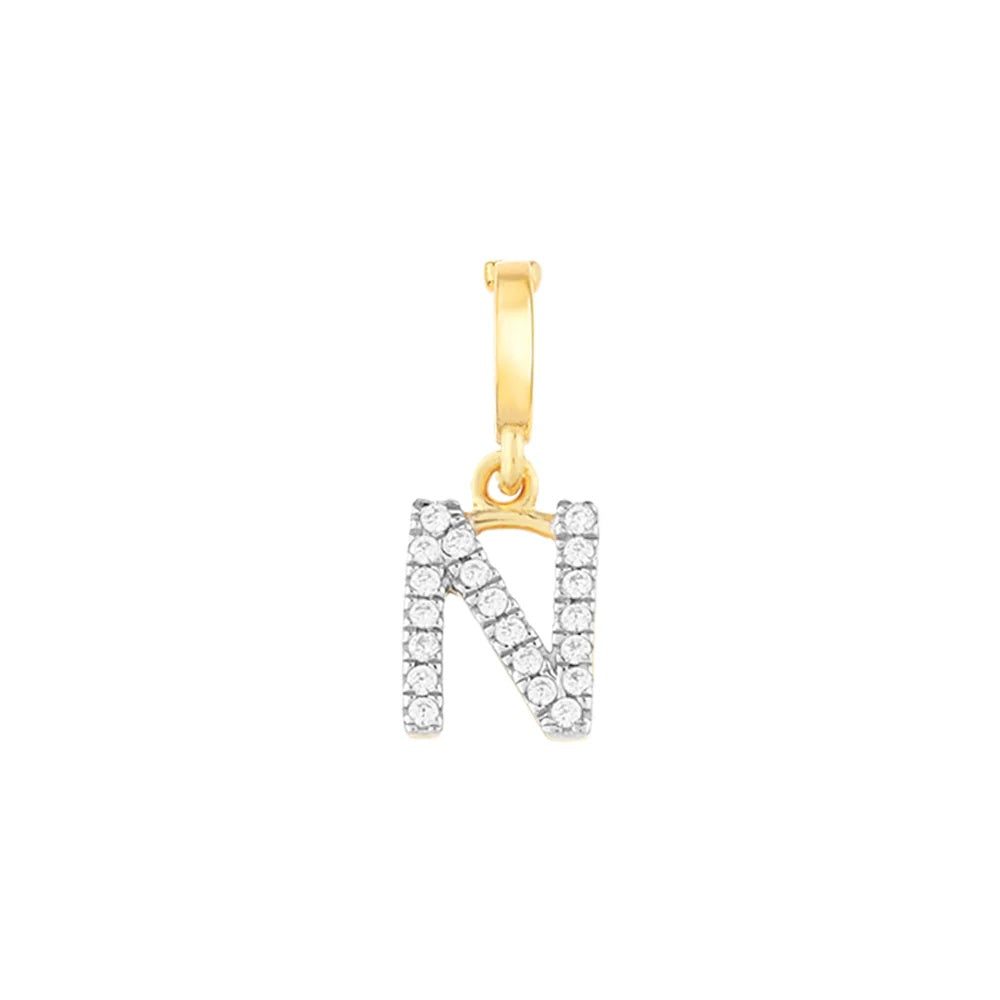 Initial Charms - Gold N