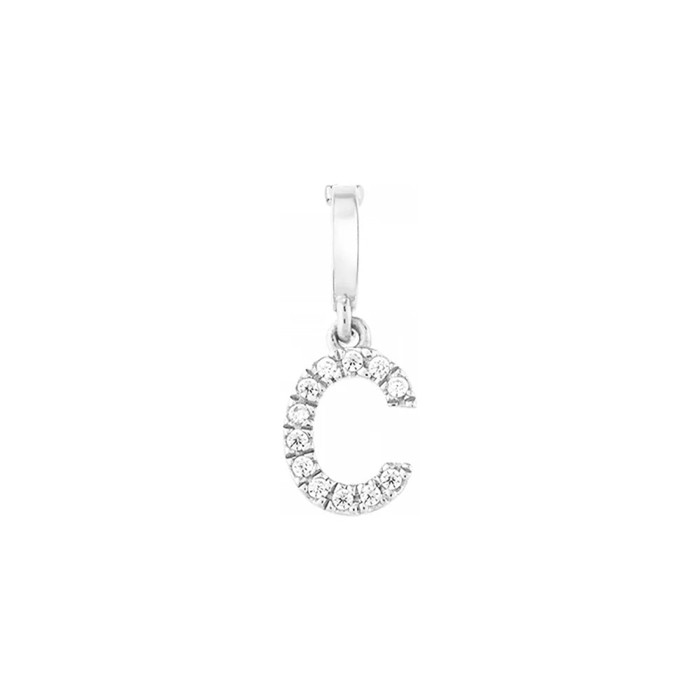 Initial Charms - Silver C