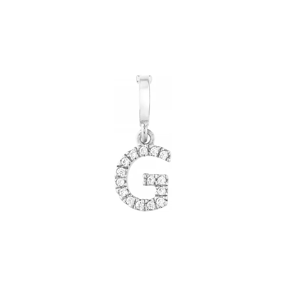 Initial Charms - Silver G