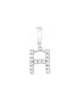 Initial Charms - Silver H