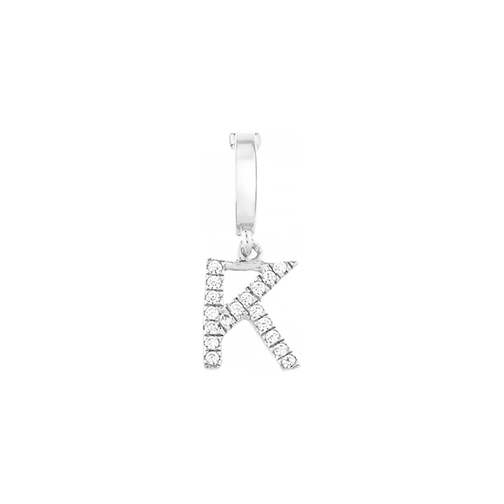 Initial Charms - Silver K