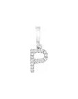 Initial Charms - Silver P