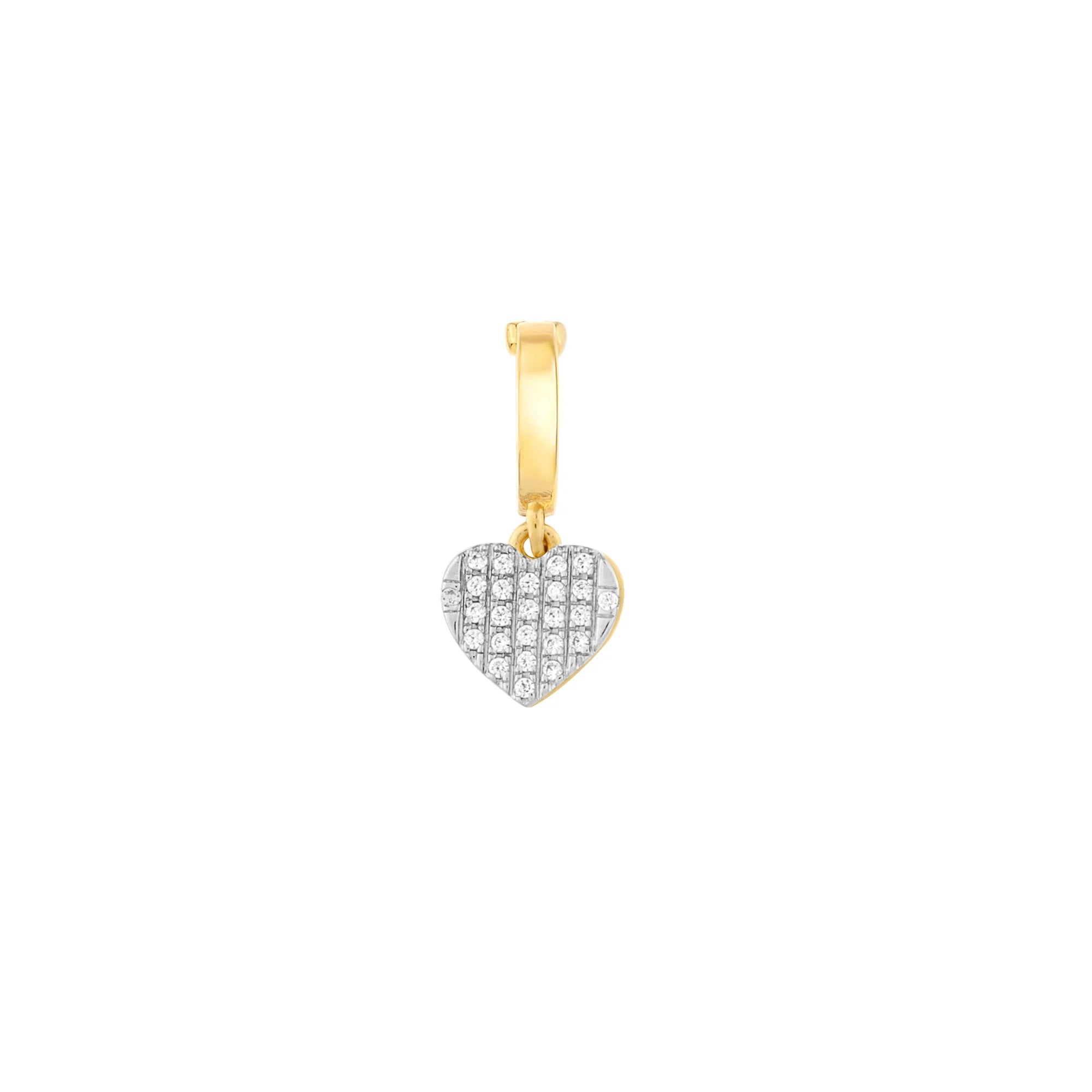 Heart Charm - Gold