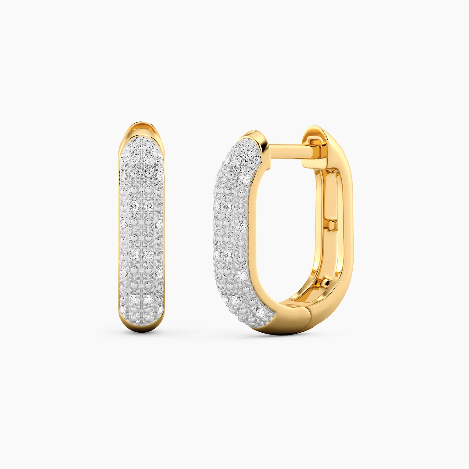 Lab-grown Diamond U- Huggies