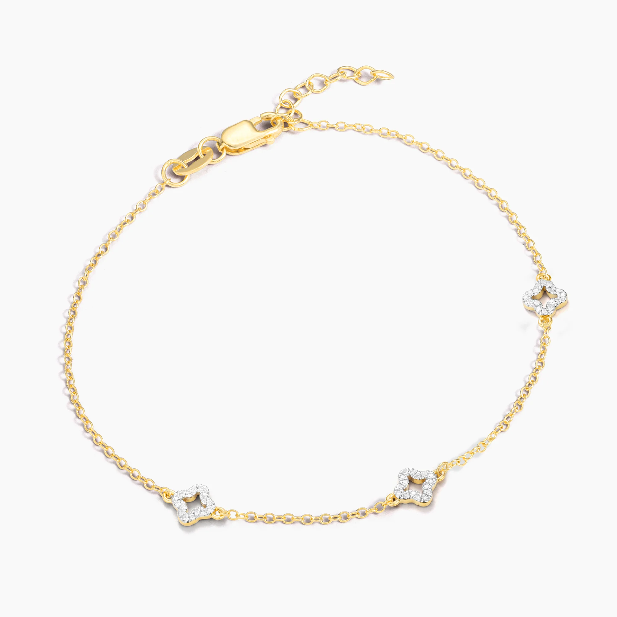 Clover Diamond Bracelet